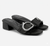 Easy Spirit Women's Black Roxana Eflex Buckle Block Heel Sandal | Easy Spirit In Lebanon