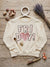 Zara Girl's Cream Friday Sequin Sweatshirt | Zara In Lebanon