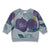 Zara Baby Girl's Dusty Blue Graphic Long Sleeve Sweatshirt|Zara in Lebanon