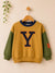 Zara Boy's Termite Beige & Green Sweatshirt | Zara In Lebanon