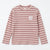 Zara Girl's Pink & White Striped Print Long Sleeve Blouse|Zara in Lebanon