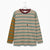 Zara Boy's Tan Colorblock Striped Long Sleeve Pocket Blouse|Zara in Lebanon