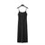 Vince Camuto Women's Black Spaghetti Strap Slip Dress