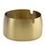 Bronze ashtray on a white background