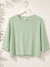 Zara Boy's Mint Green Ribbed Long Sleeve Blouse | Zara In Lebanon