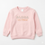 Zara Baby Girl's Light Pink Aloha My Friend Graphic Long Sleeve Blouse|Zara in Lebanon