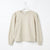 Zara Girl's Light Beige Puff Sleeve Crew Neck Sweatshirt|Zara In Lebanon