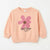 Zara Girl's Pink La Fleur Life Is Better With Flowers Graphic Crew Neck Sweatshirt|Zara in Lebanon