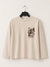 Zara Boy's Beige Back Print Long Sleeve Blouse | Zara In Lebanon