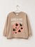 Zara Baby Girl's Beige Lady Bug Print Long Sleeve Blouse | Zara In Lebanon
