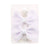 2/pcs Per Sets Bullet Bow Hairband Fabric Hairpins Sweet Ribbon for Boutique DIY Wholesale Baby Girl Hairclips
