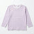 Zara Girl's Lilac Plain Crew Neck Long Sleeve Blouse|Zara in Lebanon