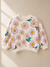 Zara Girl's White Flower Printed Sweatshirt | Zara In Lebanon