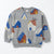 Zara Baby Boy's Gray Multi House Print Great Weekend Graphic Sweatshirt|Zara in Lebanon
