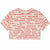 Zara Girl's Cream & Red French Phrase Print Crop Top|Zara In Lebanon