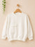 Zara Girl's White Chest Pocket Sweatshirt | Zara In Lebanon