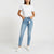 Dollhouse Women's Malibu Mid-Rise Straight-Leg Jeans