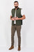 Weatherproof Men's Olive Green Plain Sleeveless Vest | Weatherproof In Lebanon