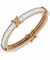 Anne Klein Women's Gold Crystal Baguette Stone Stretch Bracelet | Anne Klein In Lebanon