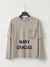 Zara Boy's Greige Front Print With Chest Pocket Long Sleeve Blouse | Zara In Lebanon