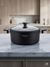 Hinox Black Granite Pot 30cm | Hinox In Lebanon