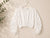 Zara Girl's White Gathered Sleeves Cropped Blouse | Zara In Lebanon
