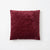 SD Deep Maroon Fleece Luxury Decorative Throw Pillowcase 40x40 cm|Venca In Lebanon