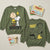 Zara Baby Boy's Olive Green Snoopy Sweatshirt | Zara In Lebanon