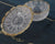 Qedi Transparent With Gold Details Set Of 6 Serving Bowls With Matching Saucers | Qedi In Lebanon