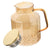 Hinox Glass Jug With Stainless Steel Lid 1.6L A-83 | Hinox In Lebanon