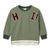 Zara Boy's Olive Green HI! Patterned Long Sleeve Sweatshirt|Zara in Lebanon