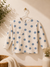 Zara Girl's Cream Polka Dot Long Sleeve Blouse | Zara In Lebanon