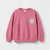 Zara Girl's Dark Pink Long Sleeve Pullover Sweatshirt|Zara in Lebanon
