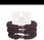 Muju 3pcs Set of Sweet Style Girl Hair Accessories Hair Ties Elastics Ponytail Holders with Braided Hair Band for Women