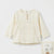 Zara Baby Girl's Off White Button Front Lace Details Blouse|Zara in Lebanon