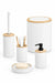 Decor EV Set Of 5pcs Ribbed Modren Bathroom Accessory Set | Decor EV In Lebanon