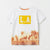 Zara Girl's Multicolor Palm Tree Design with Sequin Details T-Shirt|Zara In Lebanon