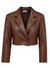 Reclaimed Vintage Women's Brown Inspired Leather Jacket | Reclaimed Vintage In Lebanon