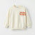 Zara Girl's Cream & Brick Skater Graphic Crew Neck Long Sleeve Sweatshirt|Zara in Lebanon