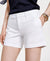 Tommy Hilfiger Women's White Cotton Flex Hollywood Shorts | Tommy Hilfiger In Lebanon