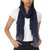 Jenni Women's Navy Spot Printed Scarf| Jenni In Lebanon