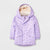 Cat & Jack Baby Girl's Purple Hooded Floral Printed Parka Jacket | Cat & Jack In Lebanon