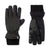Isotoner Men's Black Touchscreen Water Repellant Stretch Gloves