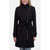 Halston Women's Black Belted Trench Coat