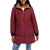 Weatherproof Vintage Women's Burgundy Quilted Puffer Jacket