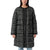 Bernardo Women's Black With Removable Funnel Collar Puffer Coat