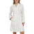 Lands' End Women's White Waffle Resort Bath Robe