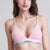 Calvin Klein Women's Light Pink Triangle Bralette Bra