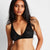 State of Day Women's Black Mesh Lace Bralette