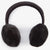 On 34th Women's Black Soft Faux-Fur Velvet Band Earmuffs
